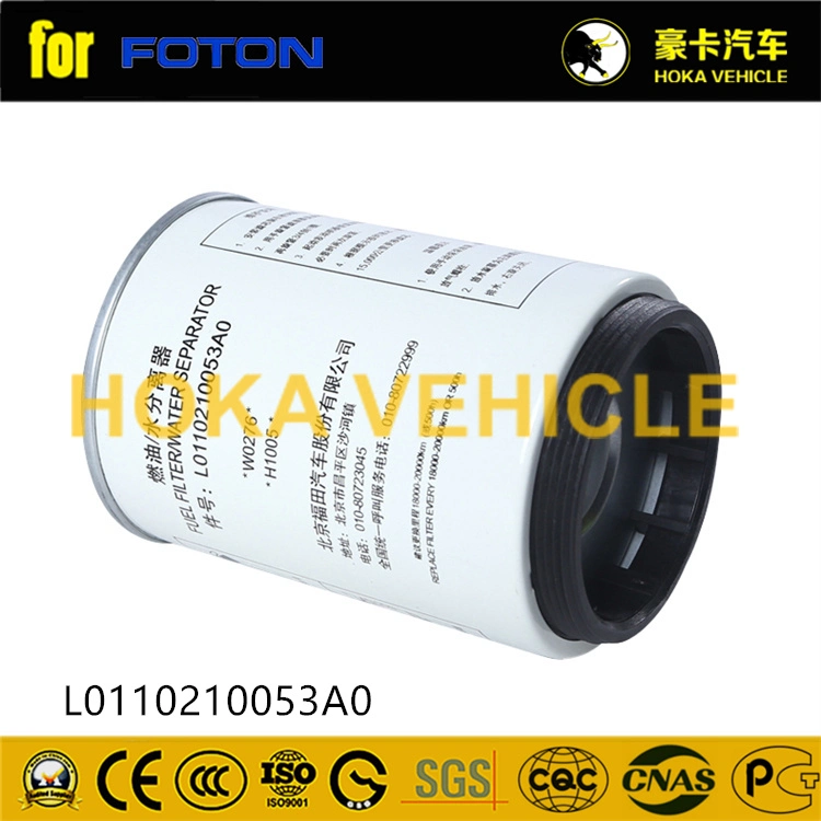 Original Heavy Duty Truck Parts Fuel Water Separator L0110210053A0 for Foton Truck